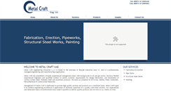 Desktop Screenshot of metalcraftuae.com